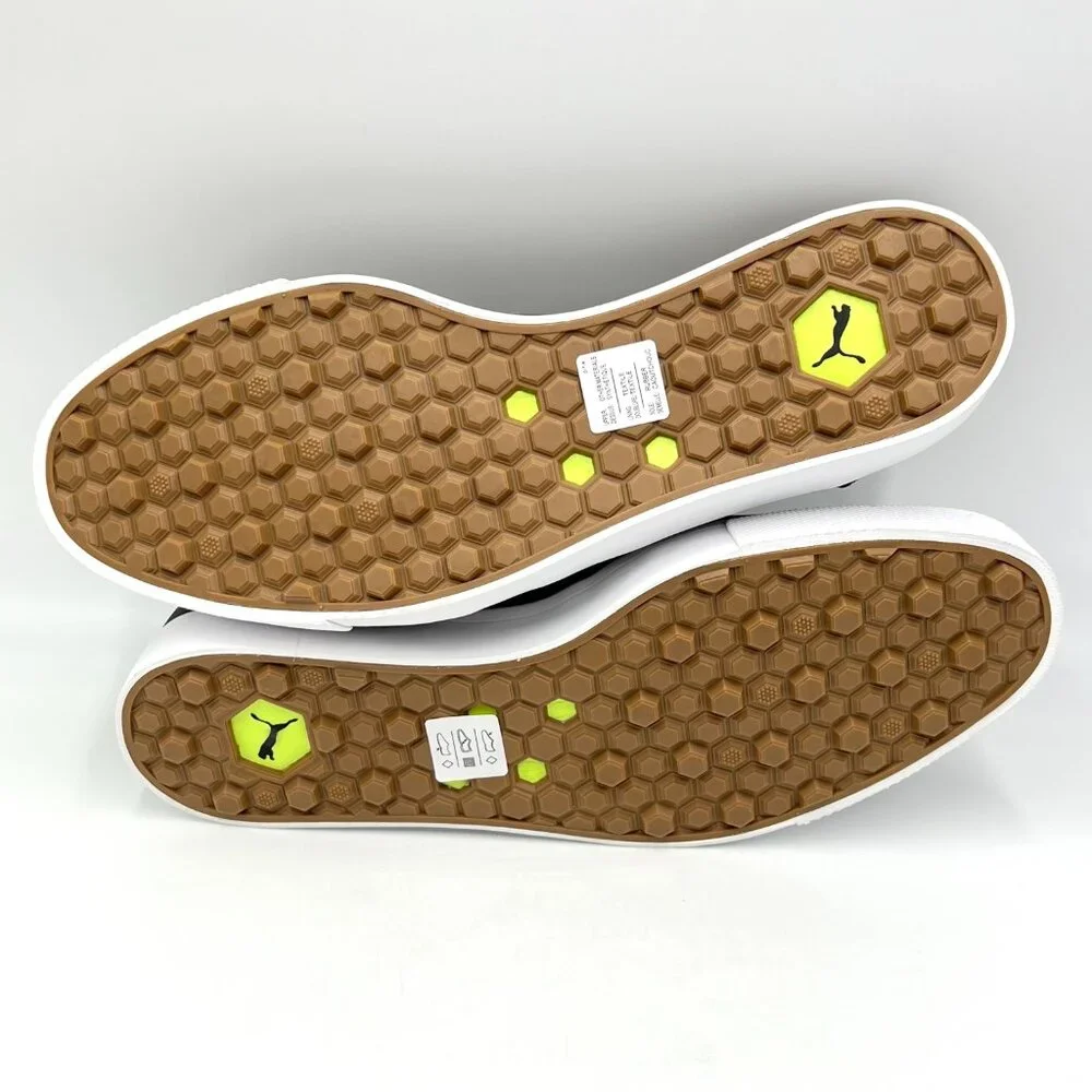 Puma Womens Size 11 Tustin Fusion‎ Black White Spikeless Golf Shoes Sneakers